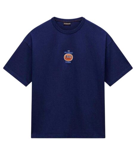 T-shirt Krous Homme Bleu Marine Foncé Napapijri