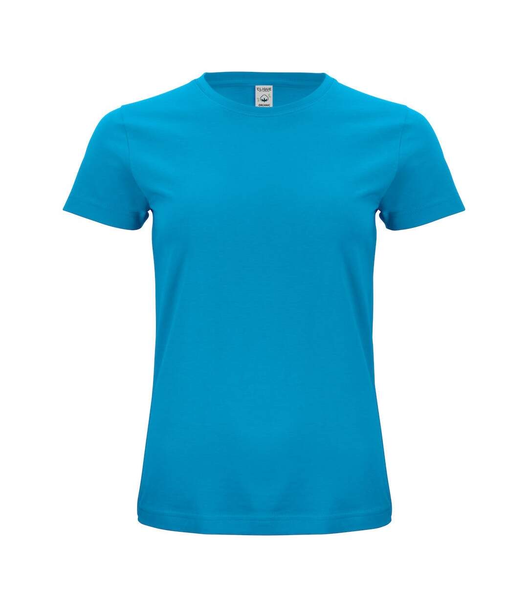 T-shirt femme turquoise vif Clique-1