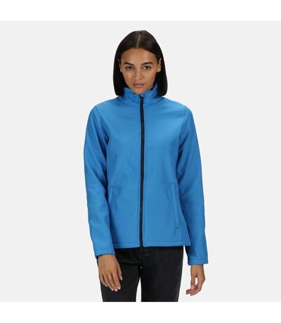 Regatta Standout Womens/Ladies Ablaze Printable Soft Shell Jacket (French Blue/Navy) - UTPC3285