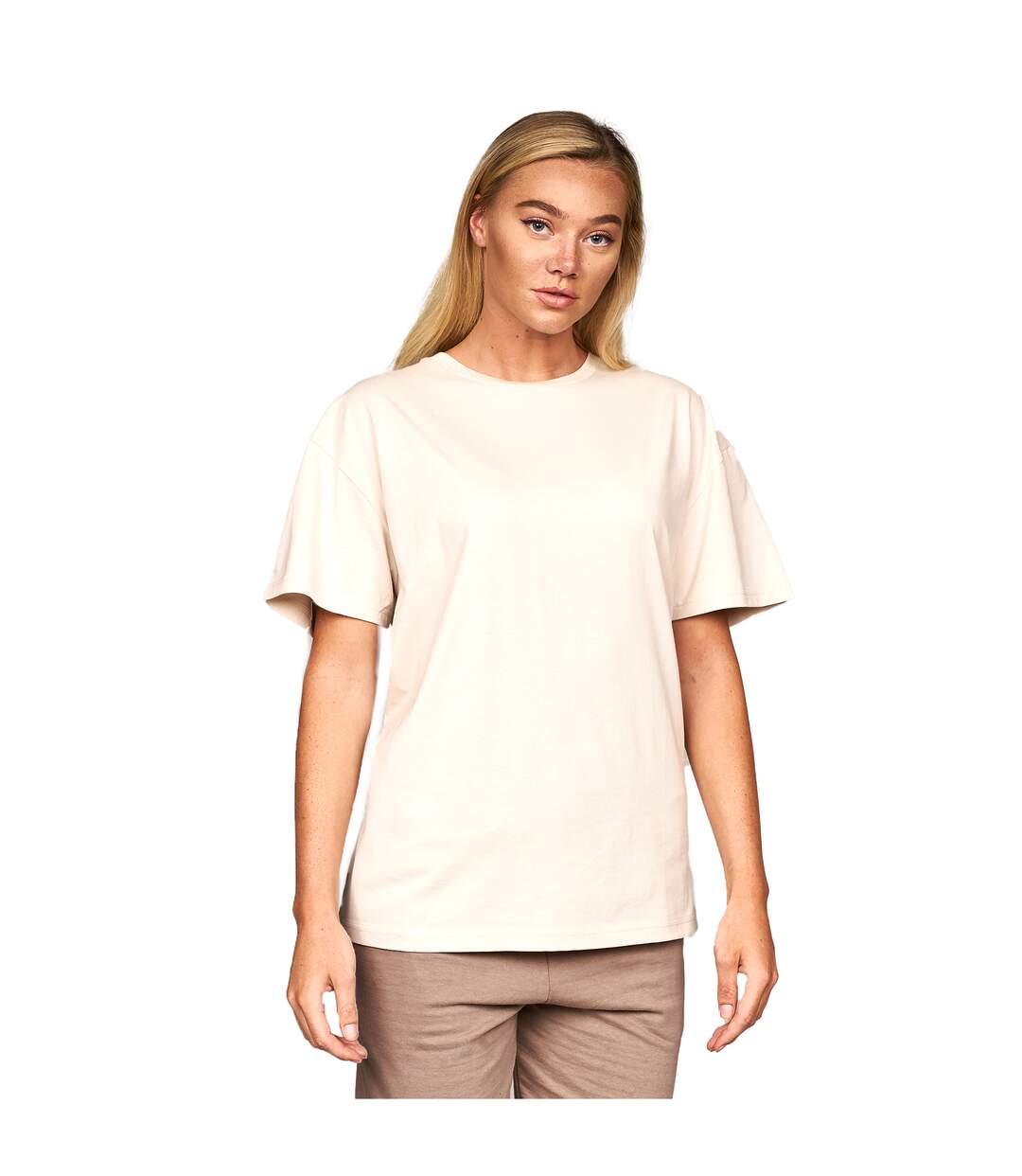 T-shirt adalee femme beige clair Juice-3