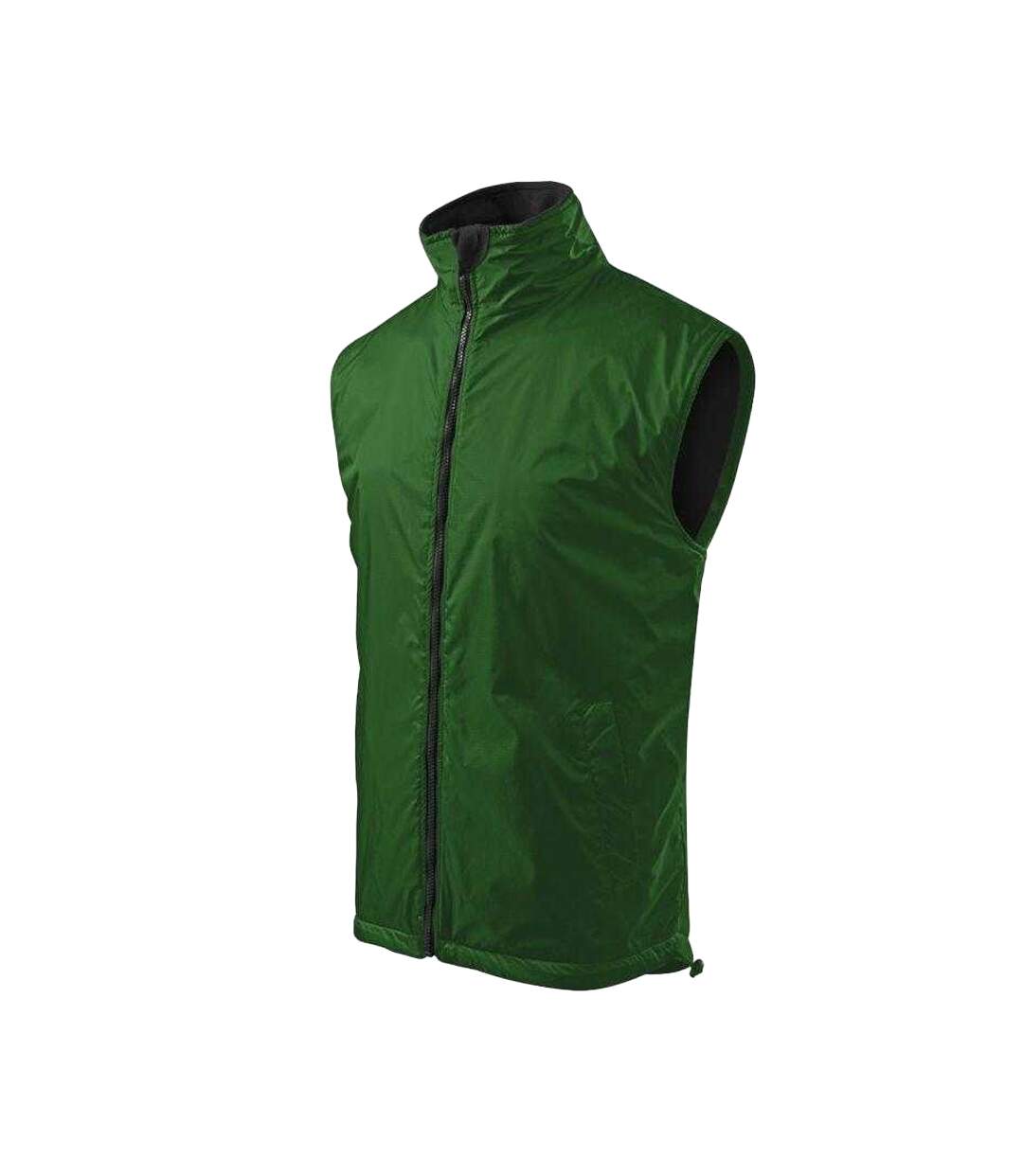 Veste Sans Manches Motif/style Uni Homme Vert Rimeck-3