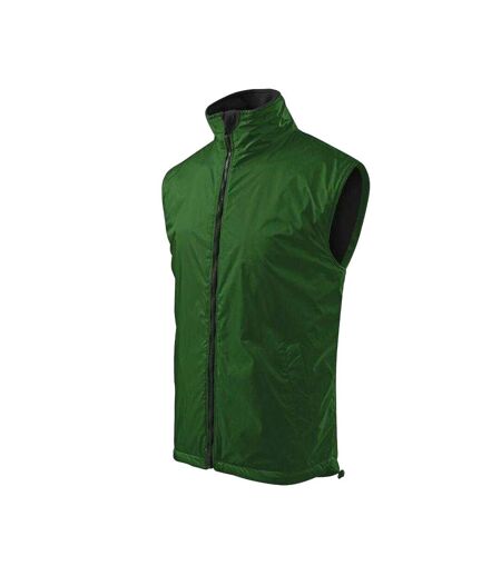 Veste Sans Manches Motif/style Uni Homme Vert Rimeck