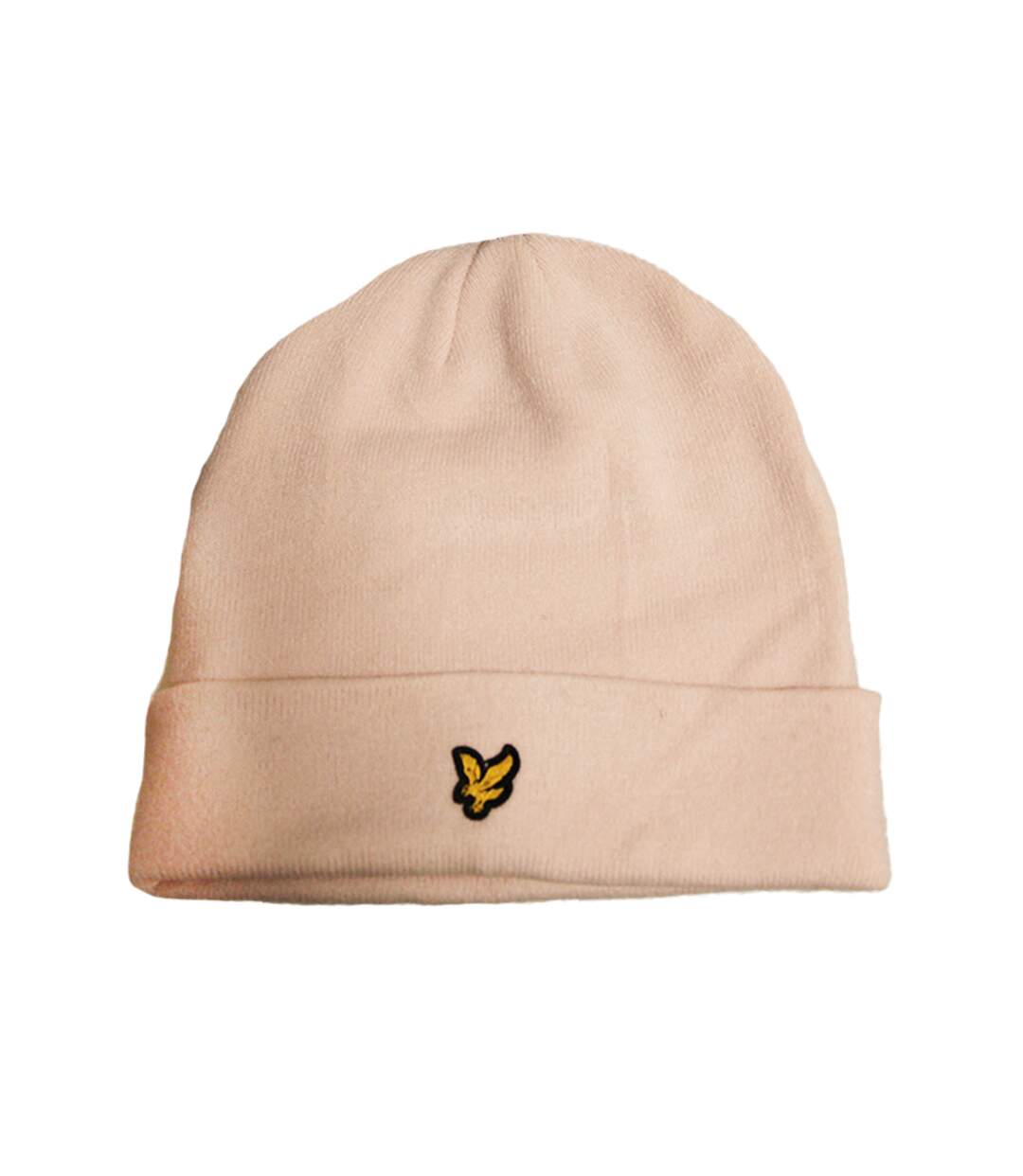 Bonnet adulte rose pâle Lyle & Scott