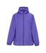 Womens/ladies Packaway Waterproof Jacket Deep Purple Gelert-1