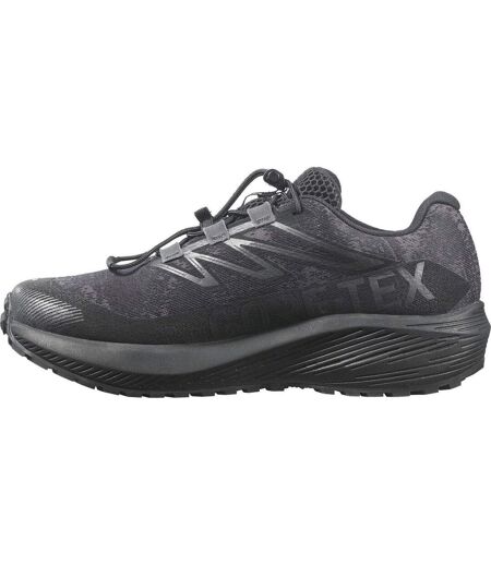 Womens/ladies Flow Gravel Gtx Trail Running Shoes Black Salomon