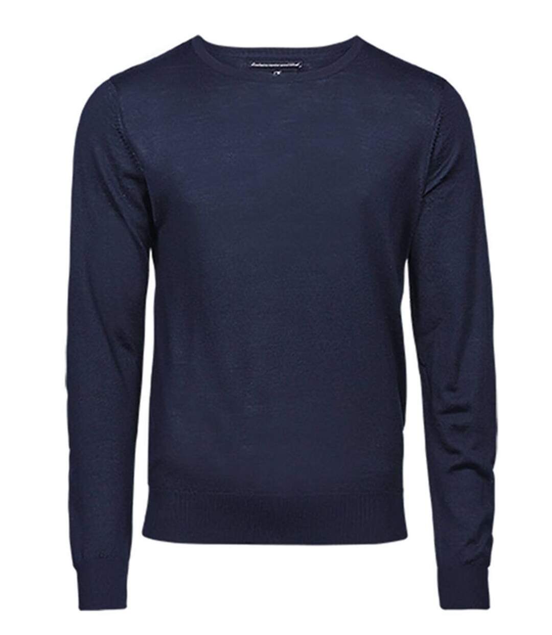 Pull col rond - Homme - TJ6000 - bleu marine-1