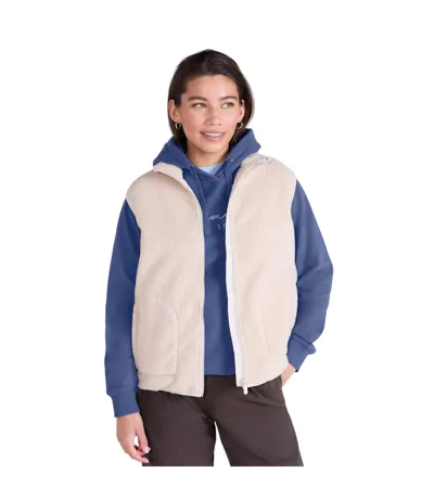 Veste Sans Manches Molly Femme Crème Animal