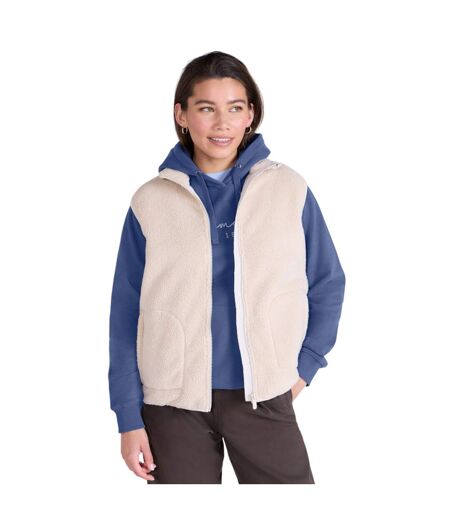 Veste Sans Manches Molly Femme Crème Animal