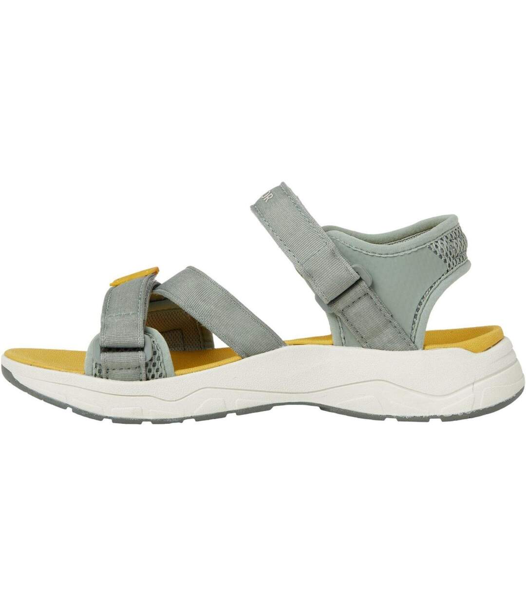 Womens/ladies Falmouth Sandals Khaki Green Karrimor-2