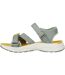 Womens/ladies Falmouth Sandals Khaki Green Karrimor-2