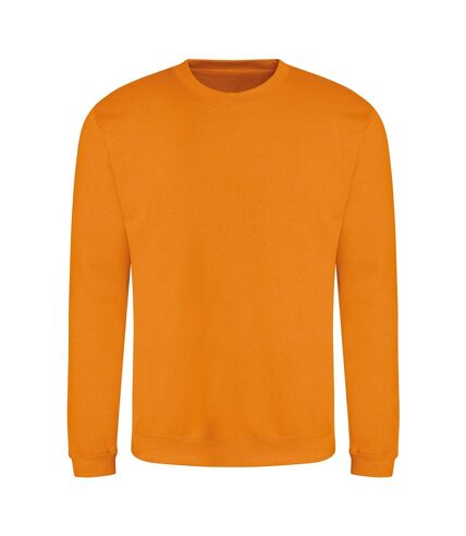 Sweatshirt hommes orange vif Awdis