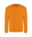 Sweatshirt hommes orange vif Awdis