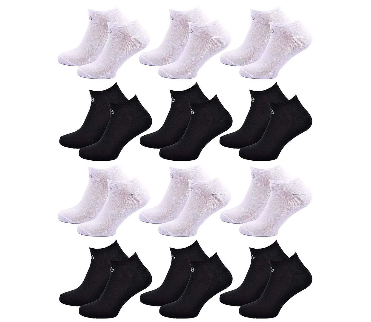 Chaussettes SERGIO TACCHINI SNEAKER 12 Pcs 60162 BOUCLETTE-1