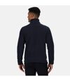 Regatta Mens Plain Micro Fleece Full Zip Jacket (Layer Lite) (Dark Navy) - UTRG1551