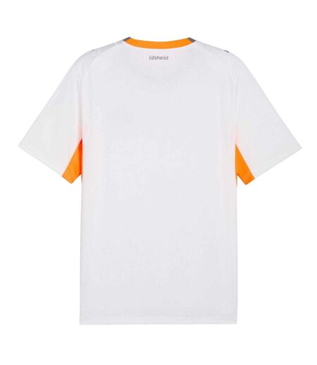 Mens World Cup 2026 Iceland Away Shirt White Grey Puma