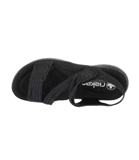 Sandales Femme Noir Rieker