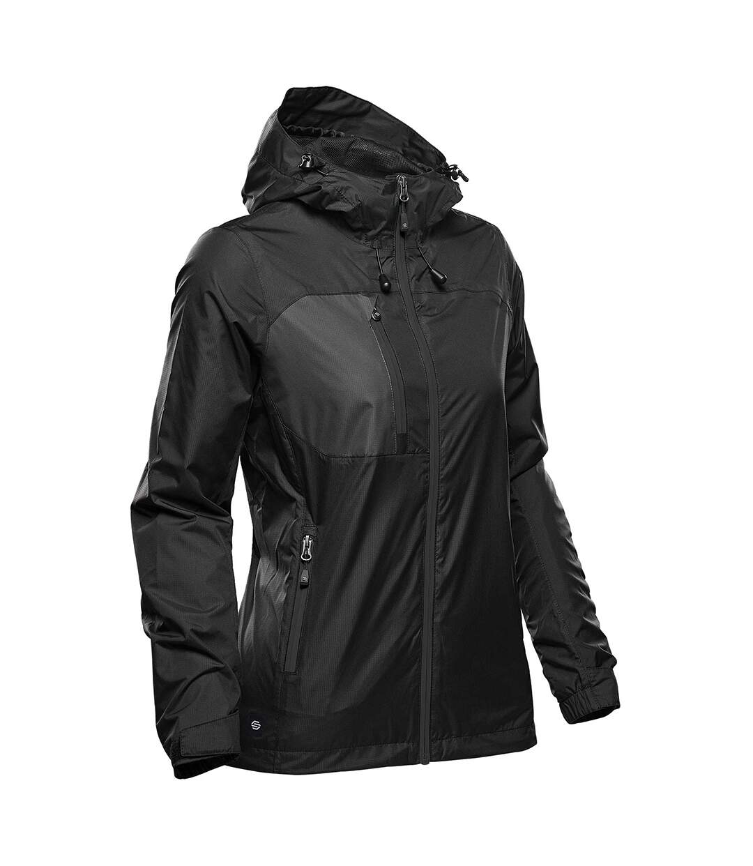 Womens/ladies Olympia Soft Shell Jacket Black Stormtech-3