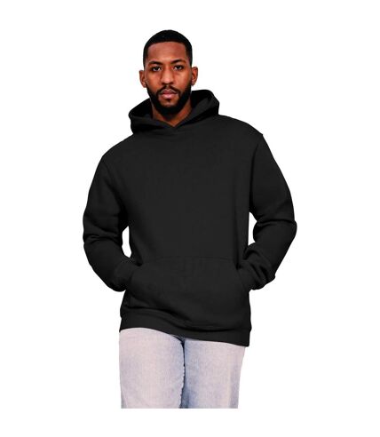 Unisex adult core ringspun cotton tall full zip hoodie black Casual Classics