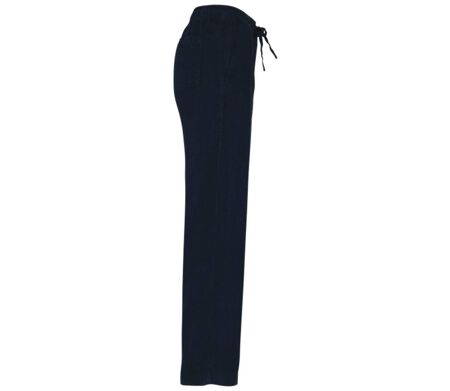 Pantalon en lin - Femme - PATS733 - bleu marine