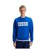 Sweat Motif/style Logo Niero Homme Bleu Hugo-1