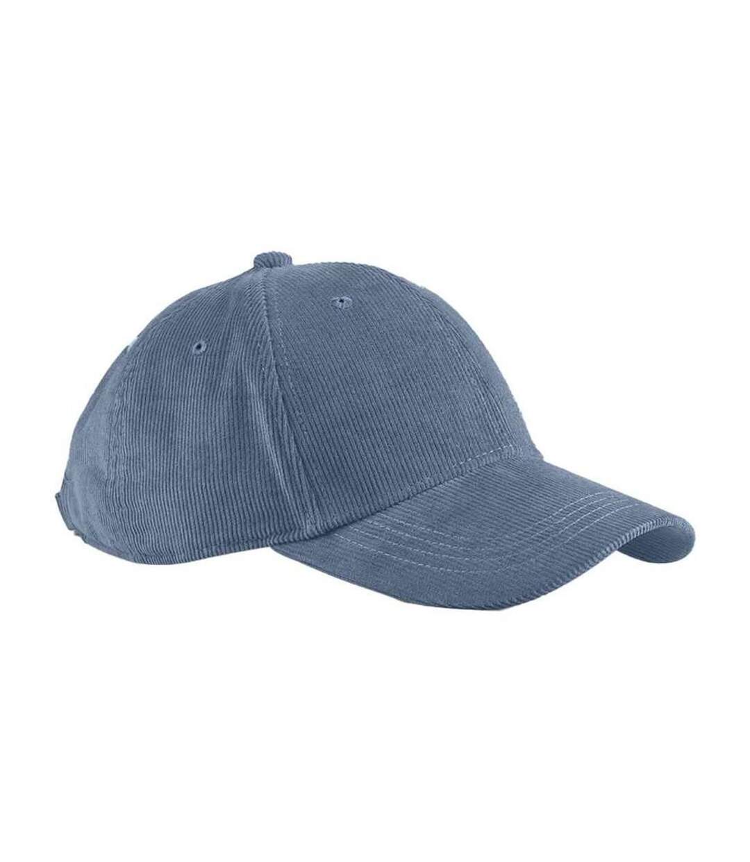 Casquette de baseball earthaware bleu ardoise Beechfield-1