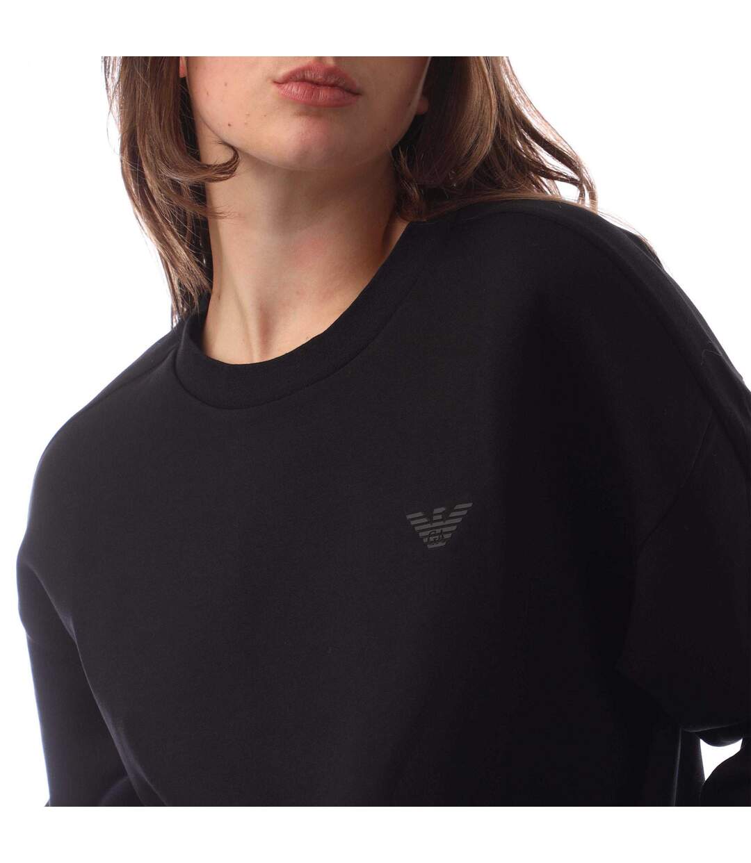 Sweat Femme Noir Emporio Armani-4