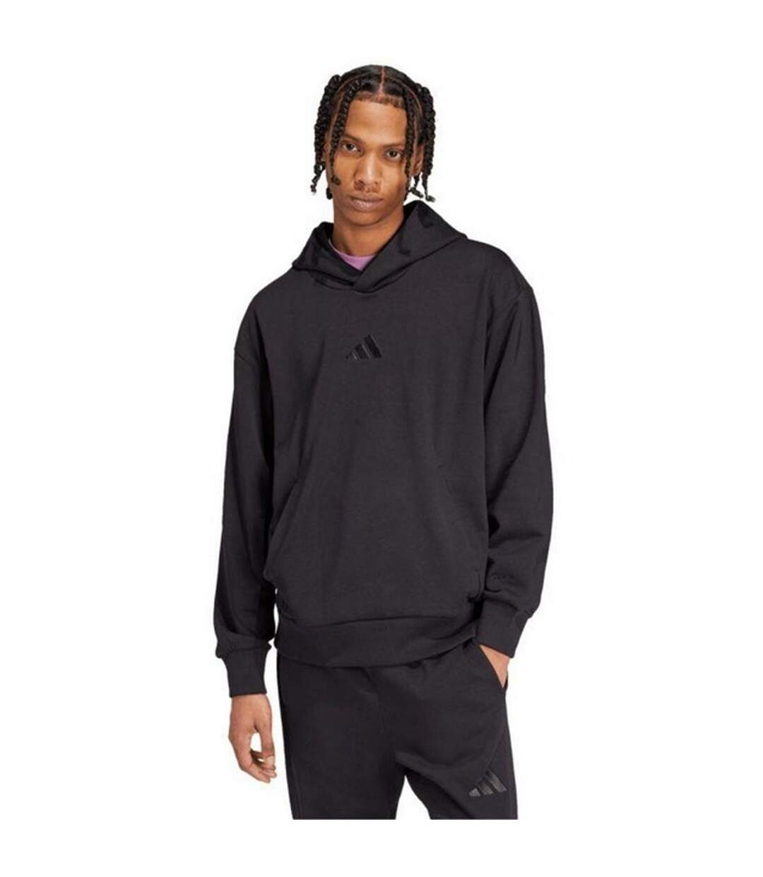 Sweat À Capuche All Szn Homme Noir Adidas-1