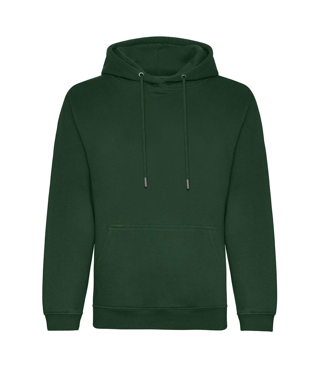 Sweat à capuche homme vert bouteille Awdis-1