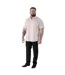 Chemise Manches Courtes Lucas Homme Rose Duke-4