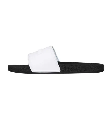 Mens Logo Sliders White Black Jack Wills