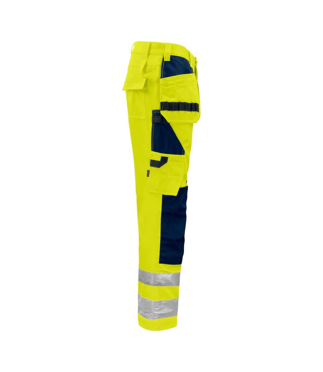 Mens high-vis trousers yellow/navy Projob-4