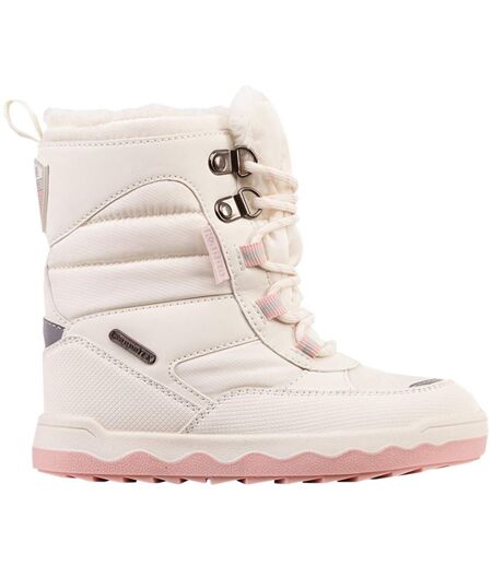 Childrens/kids Alido Ii Tex Snow Boots White Beige Kappa