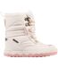 Childrens/kids Alido Ii Tex Snow Boots White Beige Kappa-1