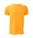 Canvas T-shirt Jersey Hommes Jaune Bella + Canvas-2