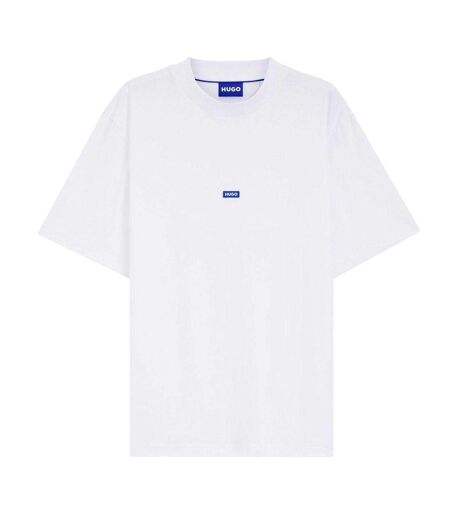 T-shirt Motif/style Logo Nieros Homme Blanc Hugo