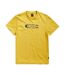 T-shirt Motif/style Imprimé Graphique Old Skool Homme Jaune Vif G-Star-1