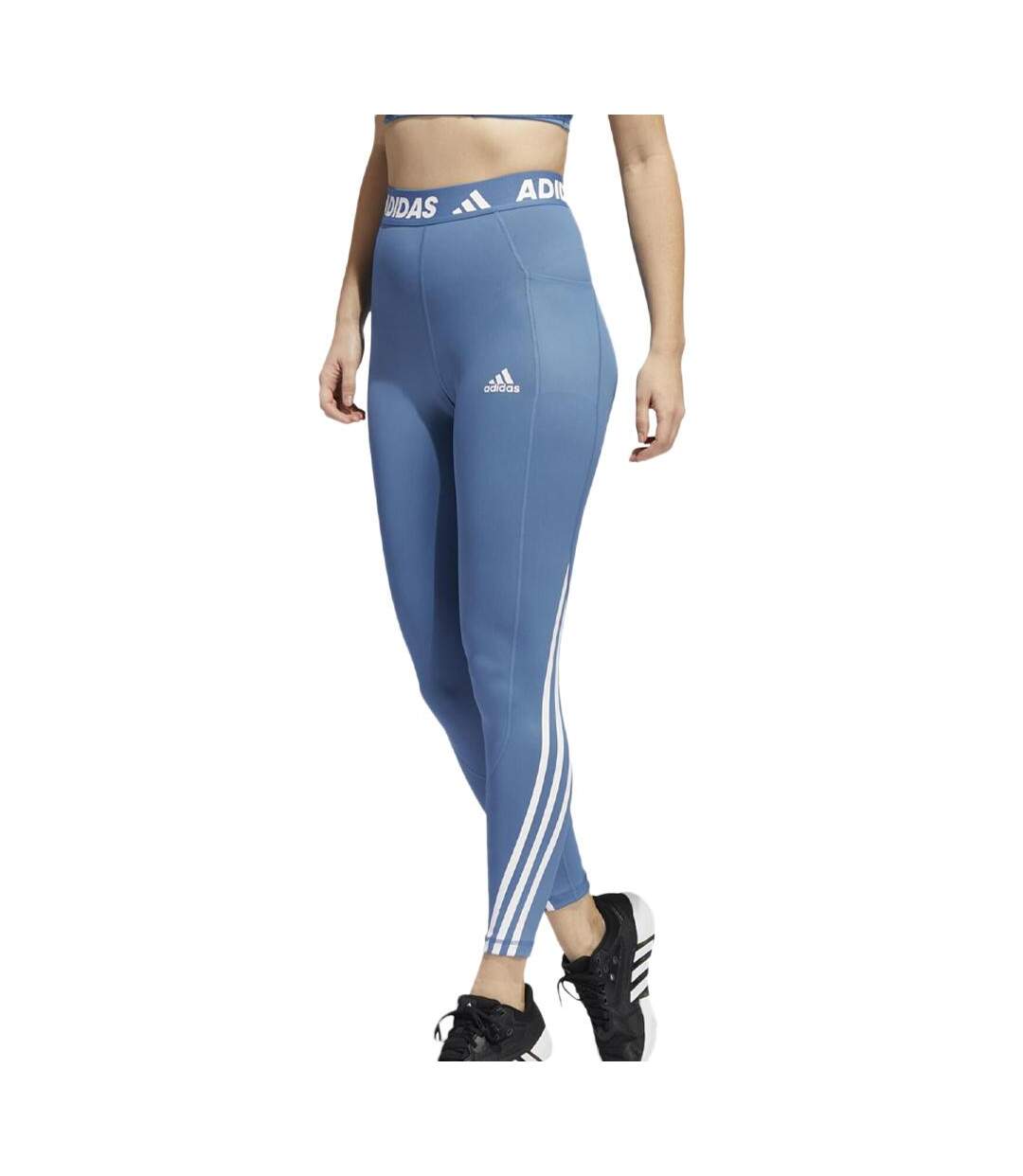 Legging Bleu Femme Adidas Tight - L-1