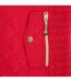 Womens/ladies Quilted Gilet Red Miso-4