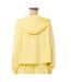 Sweat jaune femme lacoste runway oversized-2