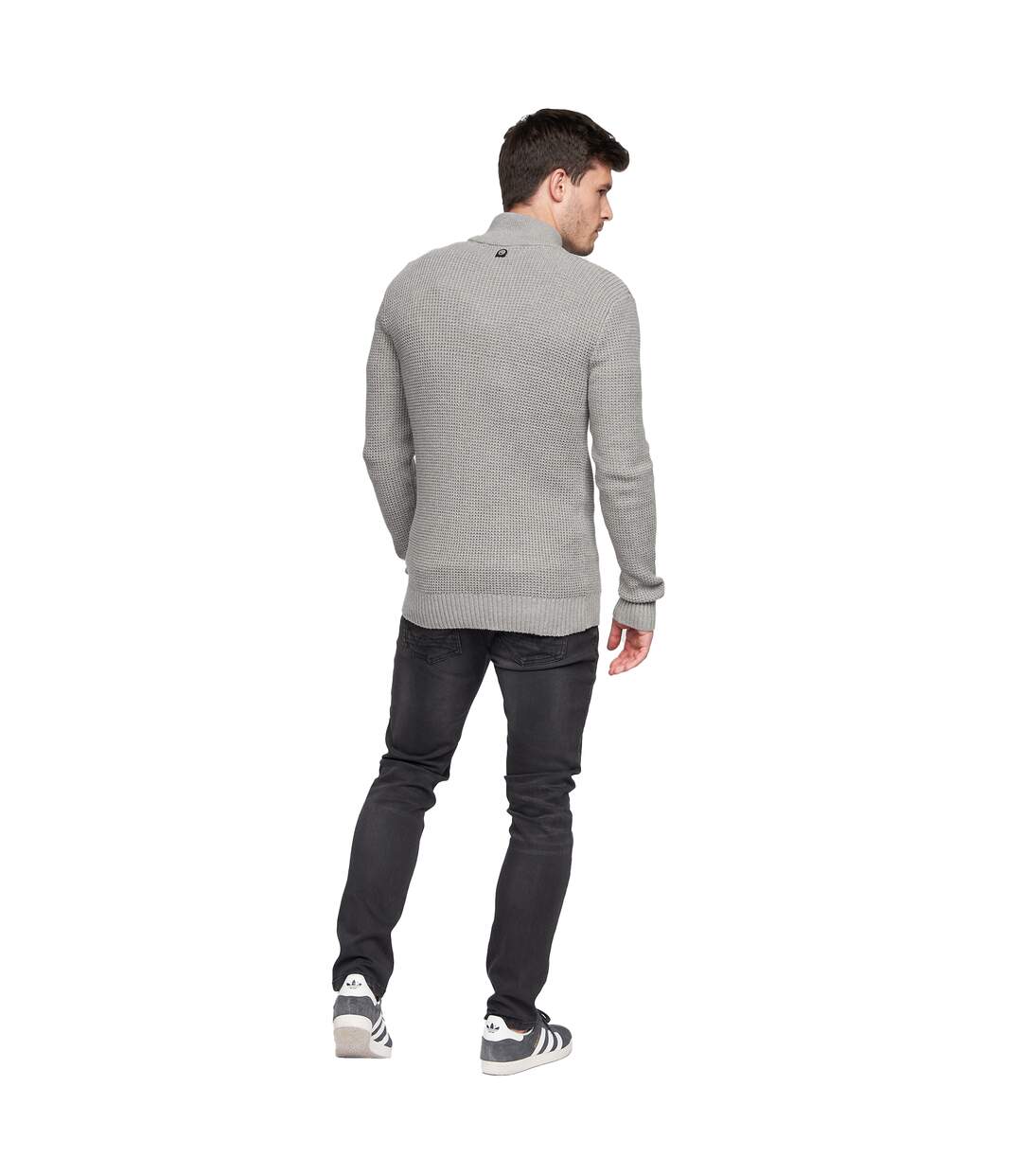 Pull gardfire homme gris chiné Duck and Cover-2