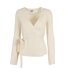 Cardigan Motif/style Côtelé Femme Sable Blanc Urban Classics-1
