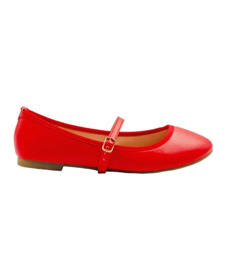 Ballerines josie femme rouge Where's That From Where's That From