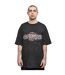 Mens Tribal Washed T-shirt Noir 9N1M SENSE-1