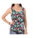 Débardeur Imprimé Rose/Vert Femme Vero Moda Easy - S