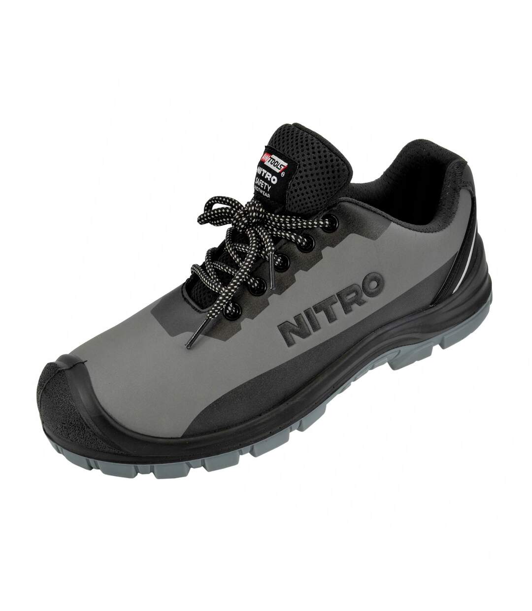 Chaussures De Sécurité Nitro Adulte Noir Gris AW Tools-1