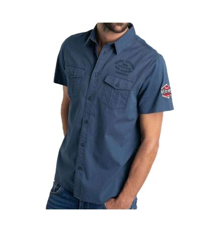 Chemise Marine Homme Petrol Industries MC