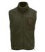 Gilet sans manches sherpa - Unisexe - 04041 - vert army