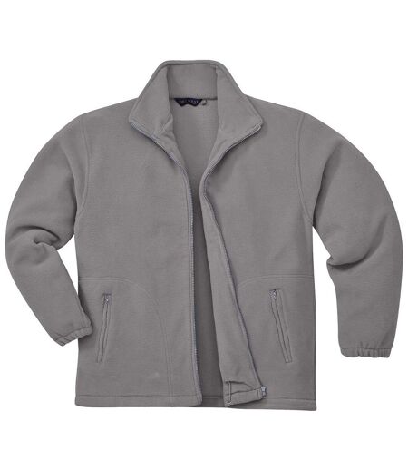 Portwest Mens Argyll Heavy Fleece Anti-Pill Jacket (F400) (Grey) - UTRW1026