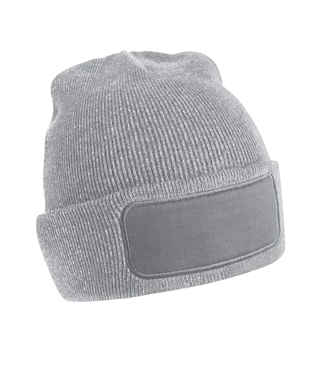 Bonnet tricoté homme gris chiné Beechfield