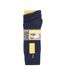 3 Paires Chaussettes Randonnée Homme Coton Vintage-2